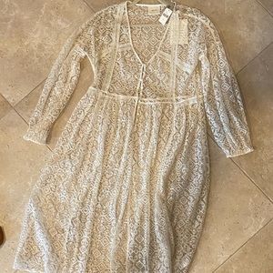 Anthropologie lace dress